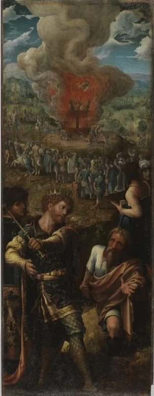 Tre uomini in una fornace - Bavarian State Painting Collections